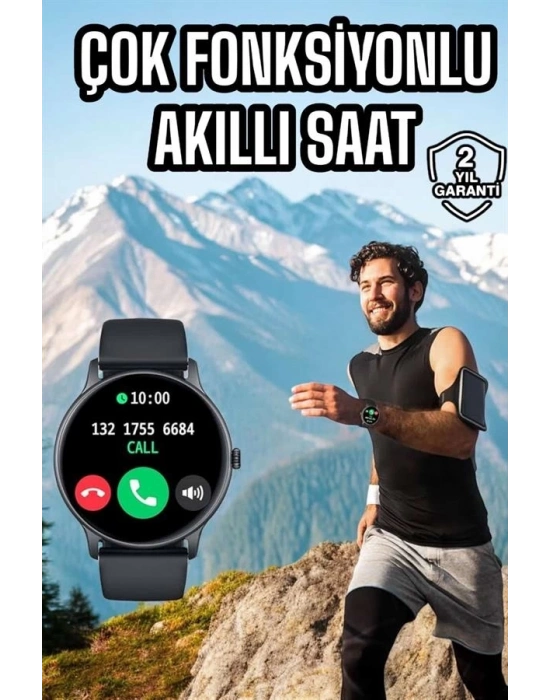 ® Akıllı Saat Çok Fonksiyonlu Sesli Görüşme NFC Uyumlu Amoled Ekran