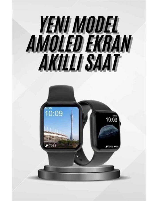 ® Akıllı Saat Çok Fonksiyonlu Uyku Takibi Adımsayar Nabız Ölçer Arama Cevaplayan