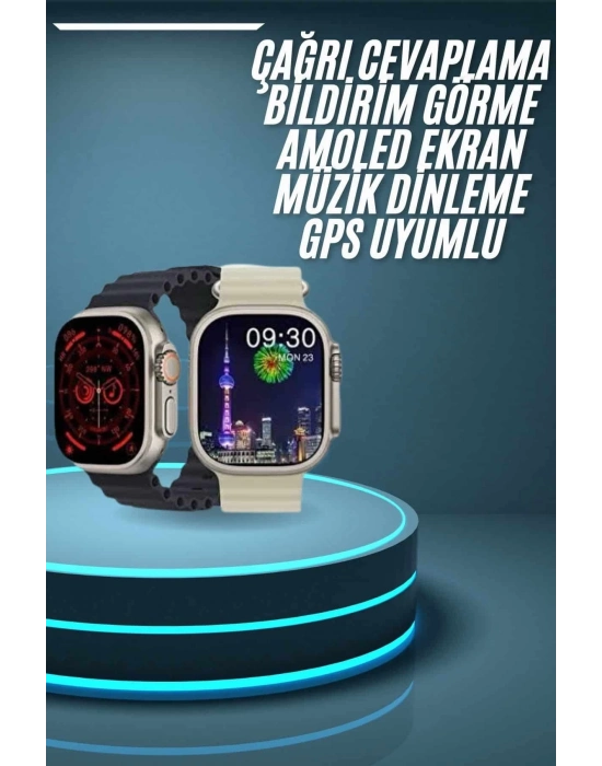 ® Akıllı Saat Çok Fonksiyonlu Uzun Pil Ömürlü Çağrı Cevaplayabilen Kol Saati