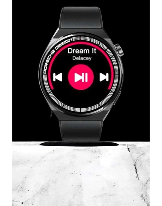 ® Akıllı Saat Dokunmatik Ekran Sesli Görüşme ve Bildirim Görme Sağlık Takibi