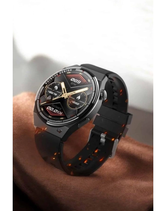 ® Akıllı Saat Dokunmatik Ekran Sesli Görüşme ve Bildirim Görme Sağlık Takibi