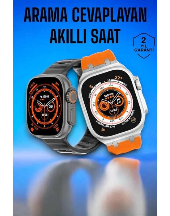 ® Akıllı Saat GPS, Sağlık Ve Uyku Takibi Arama Cevaplayan Bluetooth Bağlantılı