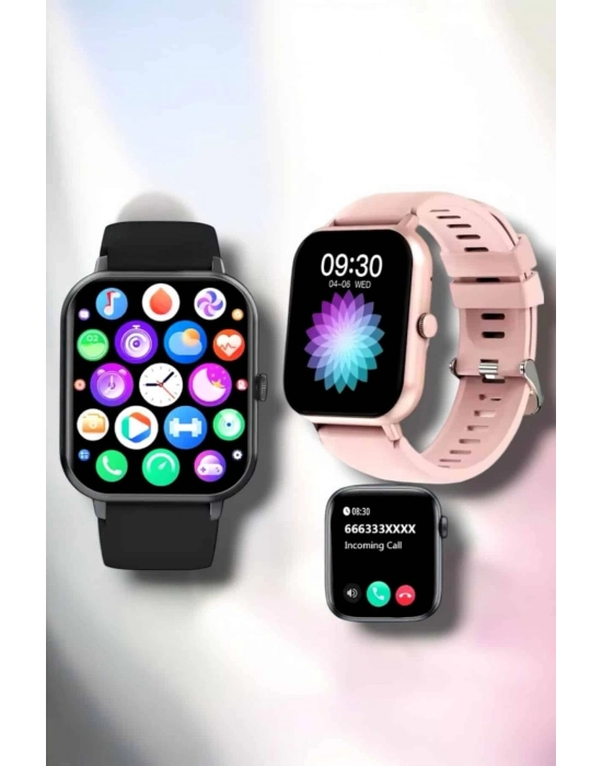 ® Akıllı Saat iOS ve Android ile Uyumlu Şık ve Çok Fonksiyonlu