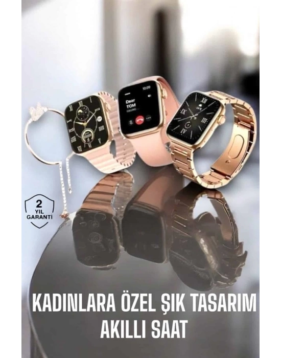 ® Akıllı Saat Kadınlara Uyku Ve Sağlık Takibi Yapabilen Bileklik Hediyeli