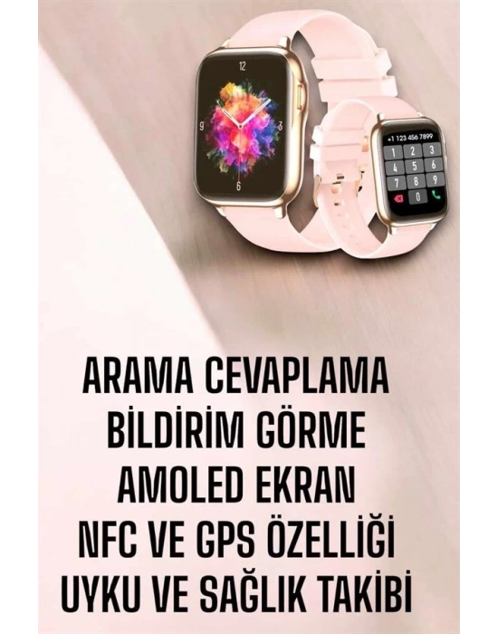 ® Akıllı Saat Kadınlara Uyku Ve Sağlık Takibi Yapabilen Bileklik Hediyeli