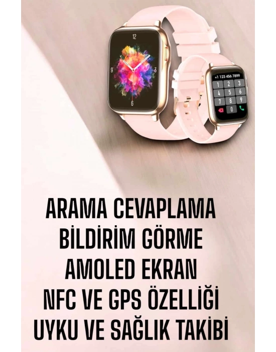 ® Akıllı Saat Kadınlara Uyku Ve Sağlık Takibi Yapabilen Bileklik Hediyeli