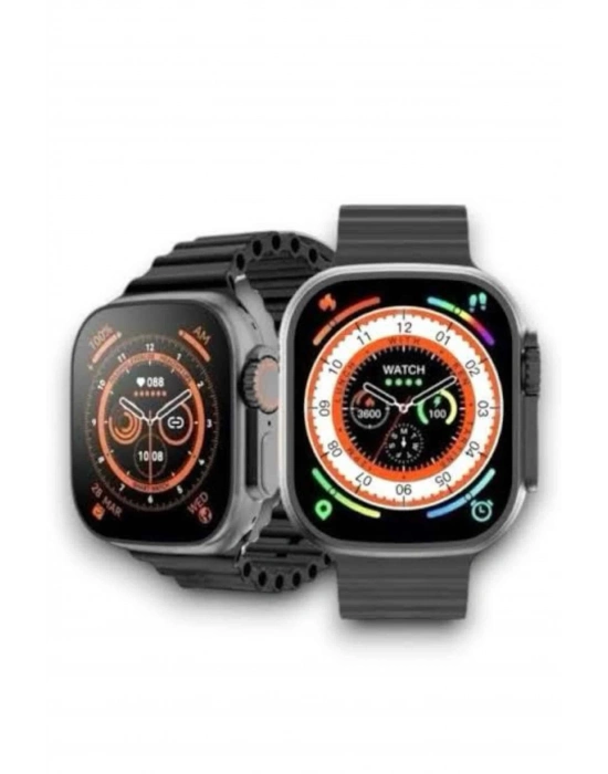 ® Akıllı Saat Kordon Hediyeli Güçlü Batarya Kapasiteli Titreşimli Bildirim Görme Unisex