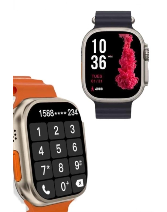 ® Akıllı Saat Sağlık Takibi Kalp Atışı Adımsayar Ultra Yeni Nesil nefes Egzersizi