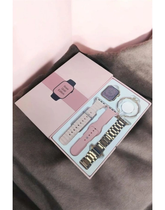 ® Akıllı Saat Sesli Görüşme Bildirim Görme Uyku ve Sağlık Takibi