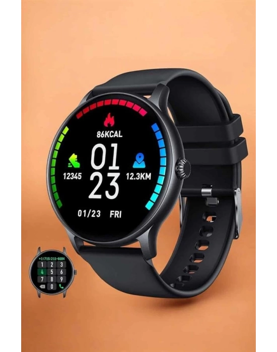 ® Akıllı Saat Sesli Görüşme Bluetooth Bağlantılı 3 Kordonlu