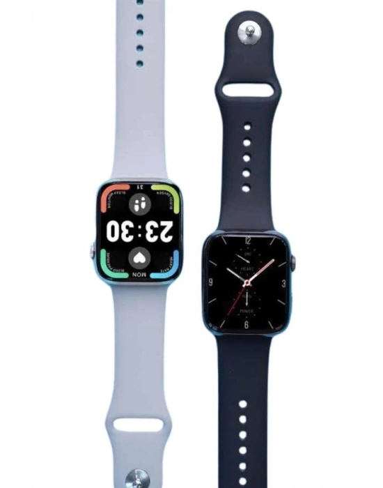 ® Akıllı Saat Sesli Görüşme Bluetooth Bağlantılı Kablosuz Şarj Özelliği