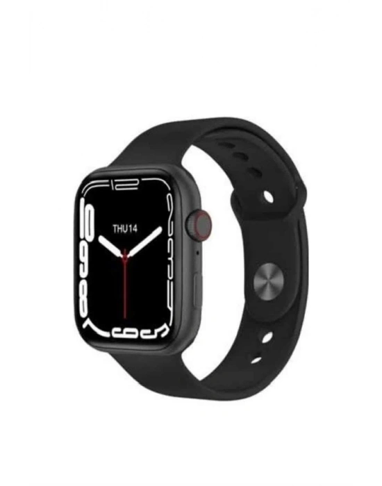 ® Akıllı Saat Sesli Görüşme Bluetooth Bağlantılı Kablosuz Şarj Özelliği