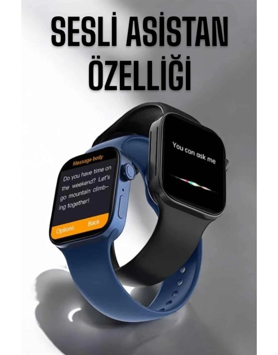 ® Akıllı Saat Tema Değiştirme Bluetooth Bağlantılı Arama Cevaplayan