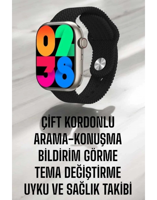 ® Akıllı Saat Tema Değiştirme Uyku ve Sağlık Takibi Bluetooth Bağlantılı