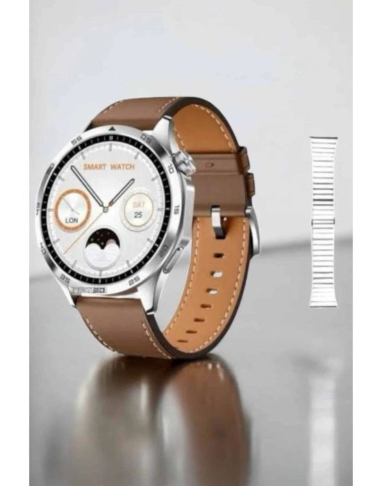 ® Akıllı Saat Titreşimli Amoled Ekran Uyku ve Sağlık Takibi Sesli Görüşme