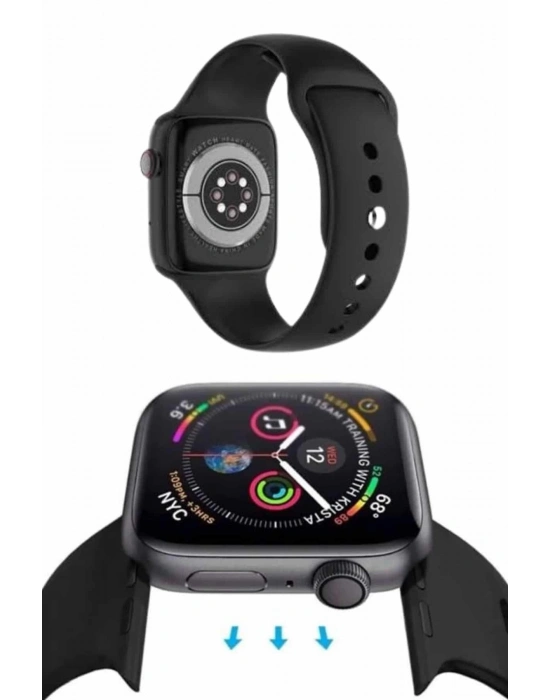 ® Akıllı Saat Uyku ve Sağlık Takibi Arama Cevaplama 44 MM Amoled Ekran