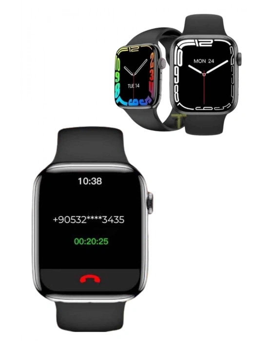 ® Akıllı Saat Uyku ve Sağlık Takibi Arama Cevaplama 44 MM Amoled Ekran