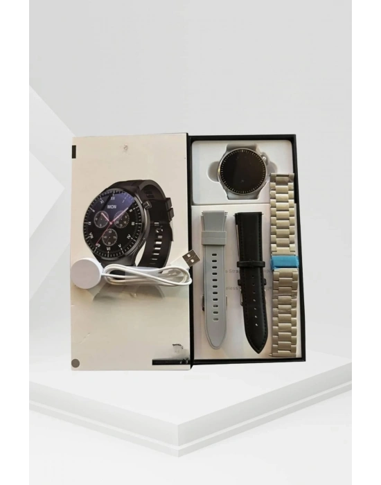 ® Akıllı Saat Uyku ve Sağlık Takibi NFC Uyumlu Bluetoooth Bağlantılı Android İOS Uyumlu