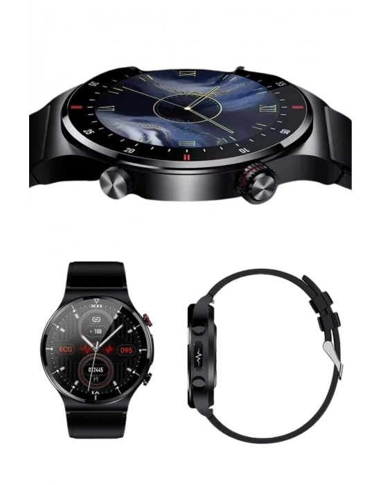 ® Akıllı Saat Uyku ve Sağlık Takibi NFC Uyumlu Bluetoooth Bağlantılı Android İOS Uyumlu