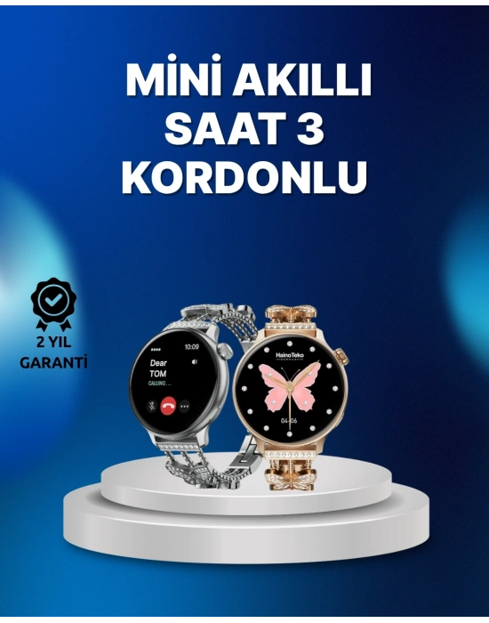 ® Akıllı Saat – Uzun Pil Ömrü, IP67 Suya Dayanıklılık, Şık ve Hafif