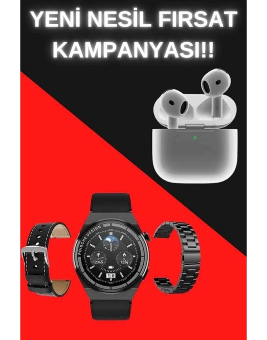 ® Akıllı Saat ve Kulaklık Seti Bildirim Görme Arama Cevaplama ANC Özelliği