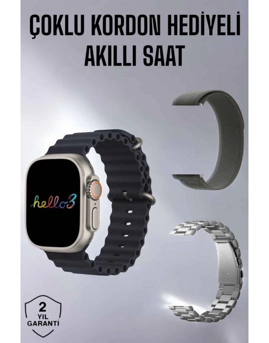 ® Akıllı Saat Yeni Nesil Bluetooth Bağlantılı Uyku Sağlık Takibi GPS Ve NFC Uyumlu