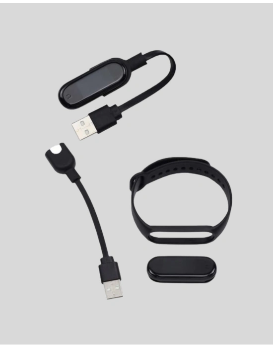 ® Akıllı Spor Bilekliği – Kalp Atış, Kan Basıncı, Uyku Takip ve Bildirim Özellikli