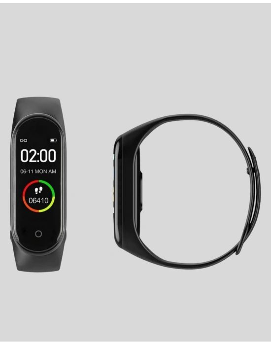 ® Akıllı Spor Bilekliği – Kalp Atış, Kan Basıncı, Uyku Takip ve Bildirim Özellikli