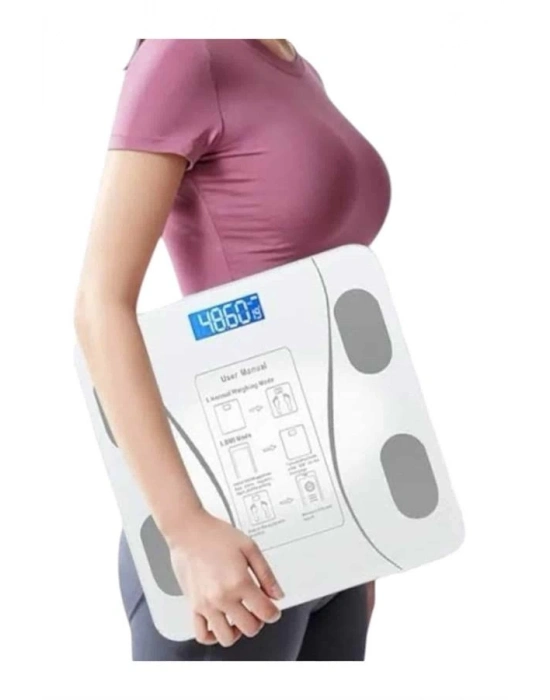 ® Akıllı Tartı Bluetooth Bağlantılı Yağ Ölçebilen Tartı Yeni Nesil