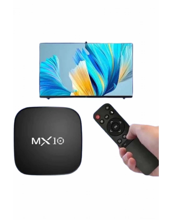 ® Akıllı TV kutusu Mx Box Android 7.1 TV kutusu 2.4G Wifi