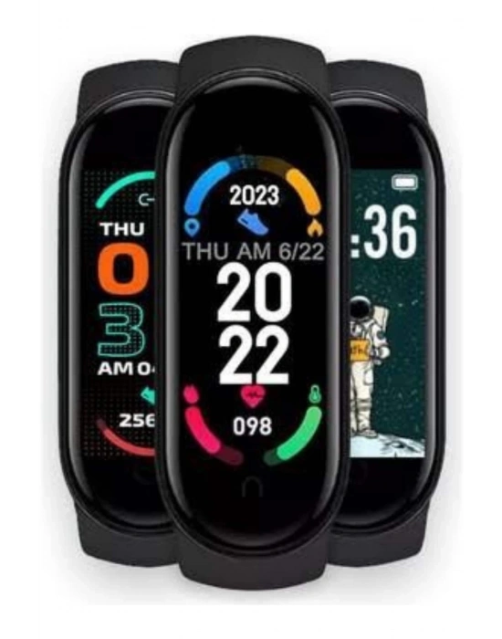 ® Akıllı Uyumlu Bileklik M6 Adımsayar Spor Modları Çağrı Görme Türkçe Menü