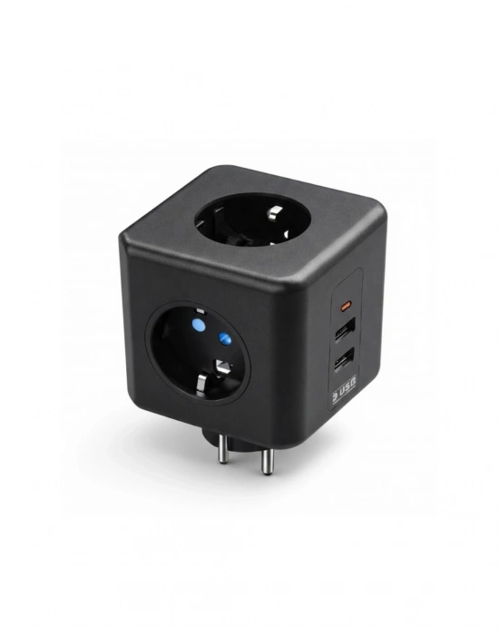 ® Akım Korumalı Priz Çoklu USB Girişli Güvenli Enerji Yönetimi