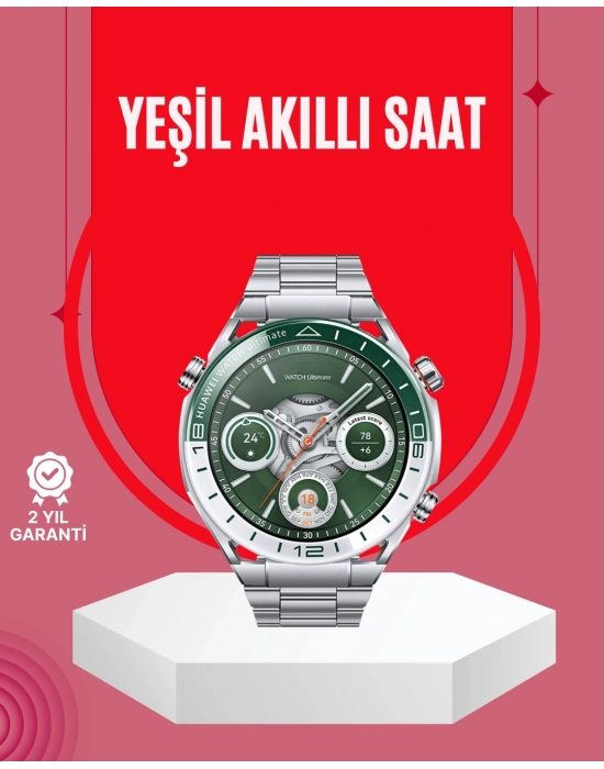 Amoled Smartwatch Harita Modlu Bluetooth Aramalı 3 Değiştirilebilir Kayışlı