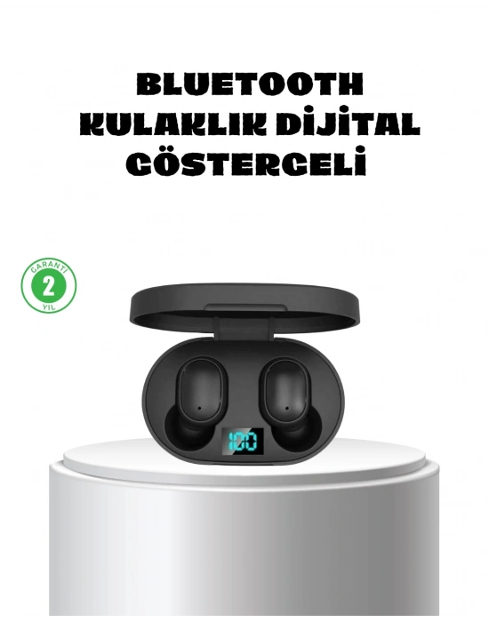 ® ANC Bluetooth Kulaklık – Suya ve Tere Dayanıklı, Uzun Pil Ömürlü, Mikrofonlu Kablosuz Kulaklık