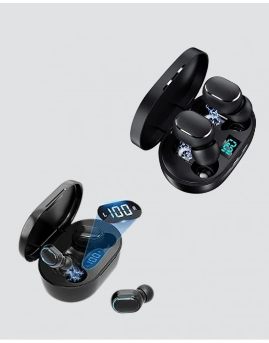 ® ANC Bluetooth Kulaklık – Suya ve Tere Dayanıklı, Uzun Pil Ömürlü, Mikrofonlu Kablosuz Kulaklık