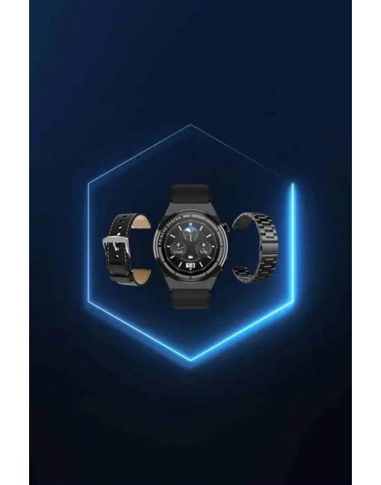 ® ANC Özellikli Bluetooth Kulaklık ve Amoled Ekran Akıllı Saat Uyku ve Sağlık Takibi Nabız Ölçer