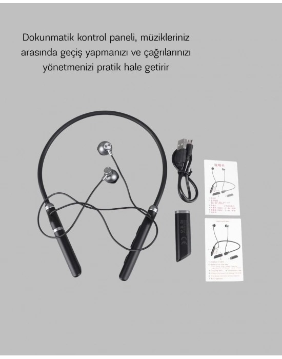 ® ANC Özellikli Kablosuz Bluetooth Kulaklık – Gürültü Engelleme, Eller Serbest Arama
