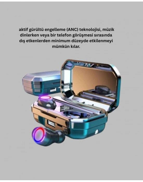 ® ANC Teknolojili Bluetooth Kulaklık – Aktif Gürültü Engelleme
