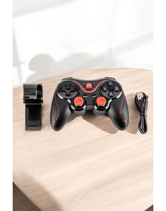 ® Android Uyumlu Gamepad X3 Game Stick Oyun Kolu Bluetooth Bağlantılı