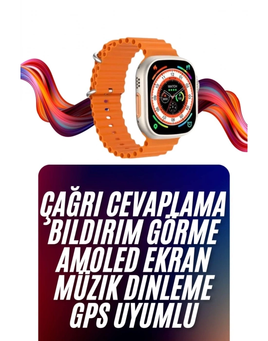 ® Android ve İOS Uyumlu Uyku ve Sağlık Takibi Yapabilen 3 Kordonlu Akıllı Saat