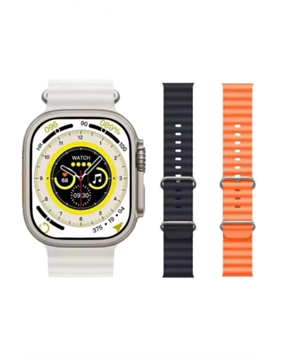 ® Android ve İOS Uyumlu Uyku ve Sağlık Takibi Yapabilen 3 Kordonlu Akıllı Saat