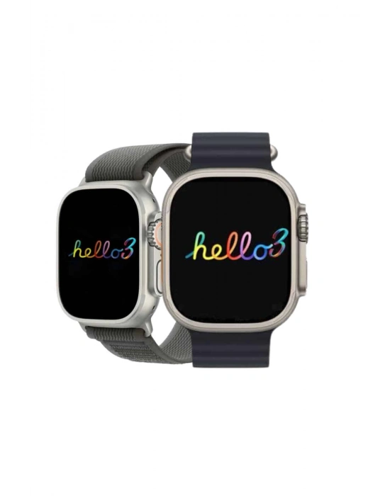 ® Android ve İOS Uyumlu Uyku ve Sağlık Takibi Yapabilen 3 Kordonlu Akıllı Saat