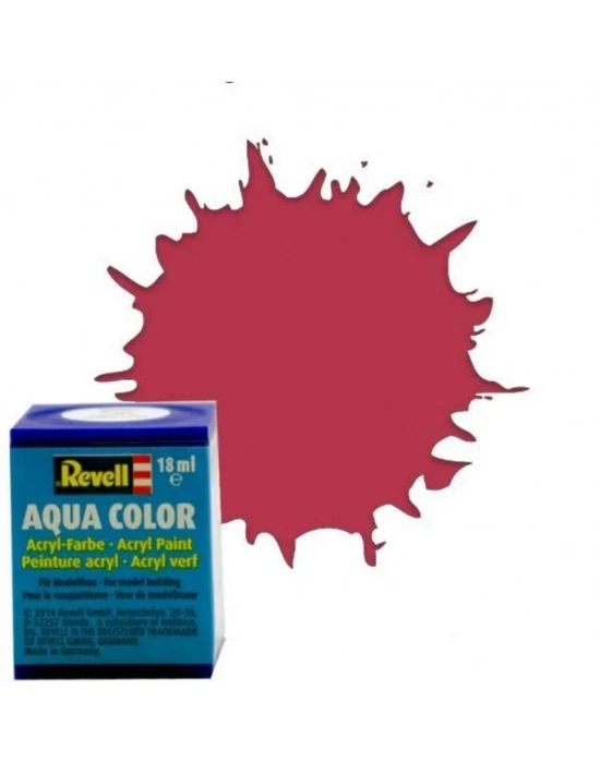 ® Aqua Color Reddish Brown - Mat Boya- 18 ml