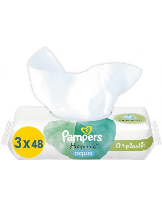 ®   Aqua Pure Islak Havlu Mendil 3Lü 144 Yaprak