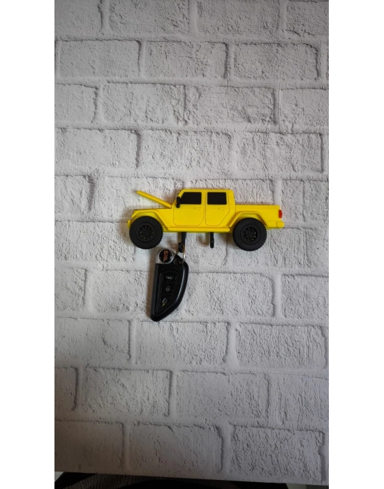 ® Araba Figürlü Duvar Anahtarlığı Ev ve Ofis İçin Dekoratif Tasarım