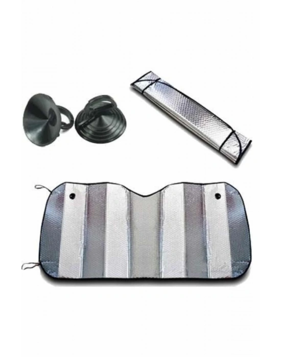 ® Araba Ön Cam Güneşliği Katlanabilir Oto Güneşlik Tüm Araç Modellerine Uygun