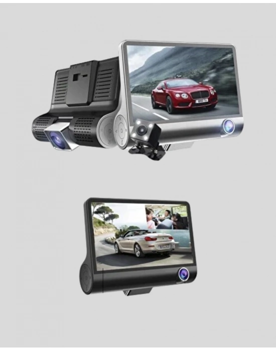 ® Araç DVR Kamerası 3’lü 170° Geniş Açılı Full HD ve Park Destekli