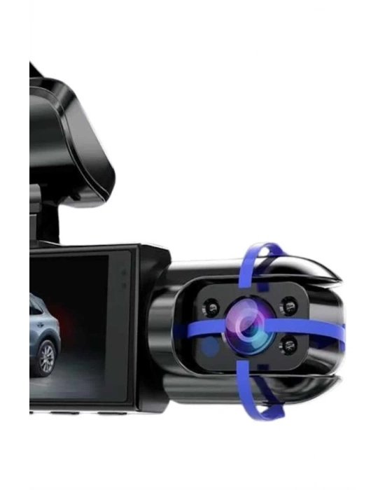 ® Araç İçi Full Hd Kamera Ön ve Arka Kameralı Ekranlı Araç Kamerası