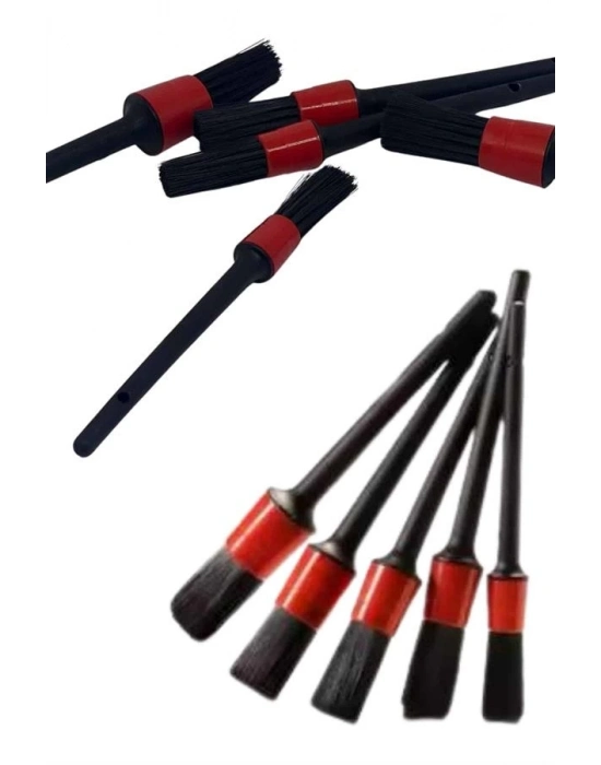 ® Araç İçi Led Aksesuar 5 Farklı Detaylı Araba Temizlik Fırçası Oto Temizleme Fırçası