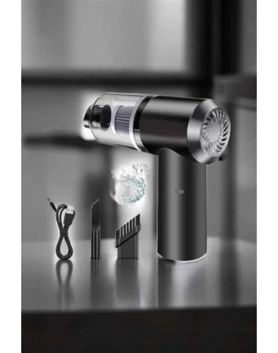 ® Araç İçi Süpürge Filtreli Şarjlı Süpürge Vakumlu Yıkanabilir